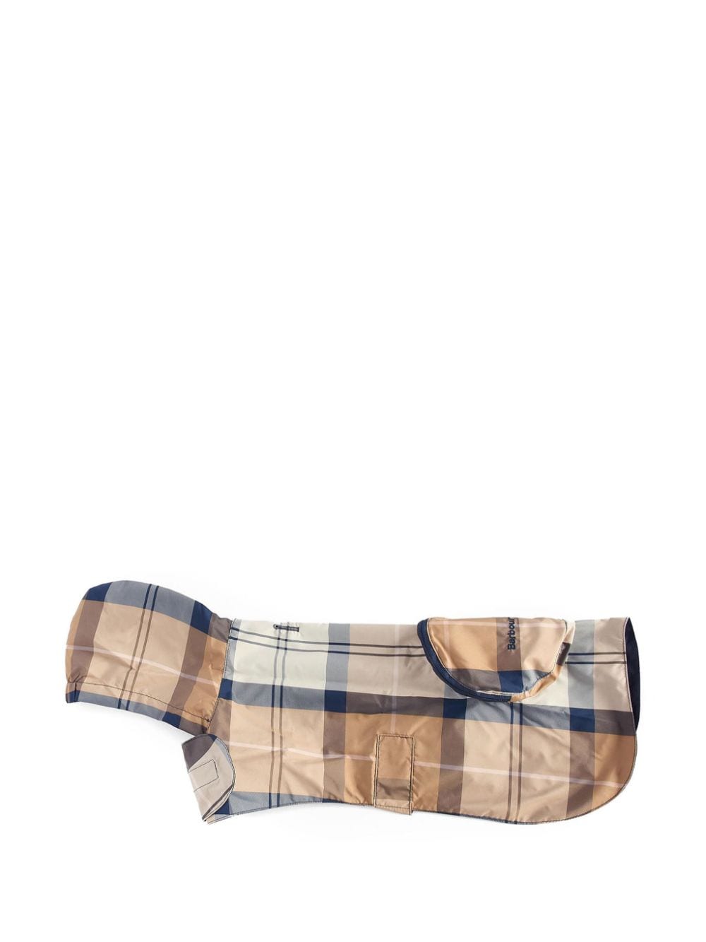 Shop Barbour Plaid Dog Coat In Brown