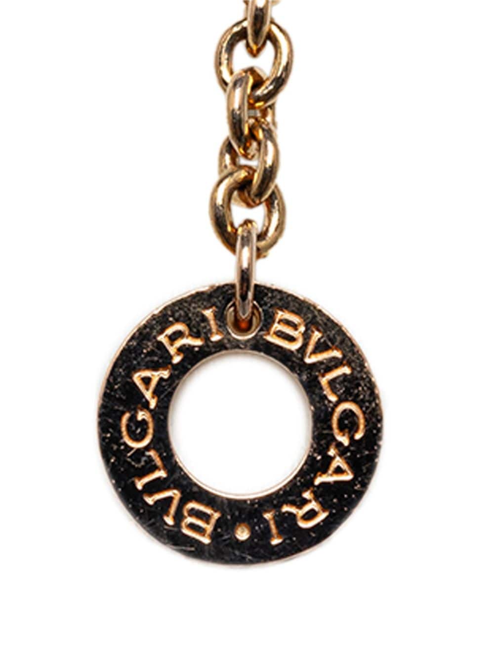Pre-owned Bvlgari 21st Century B.zero1 Pendant Necklace In Gold