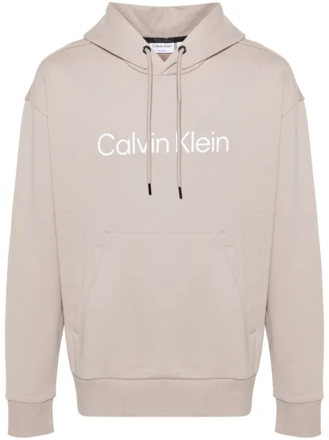 Calvin Klein rubberised-logo hoodie