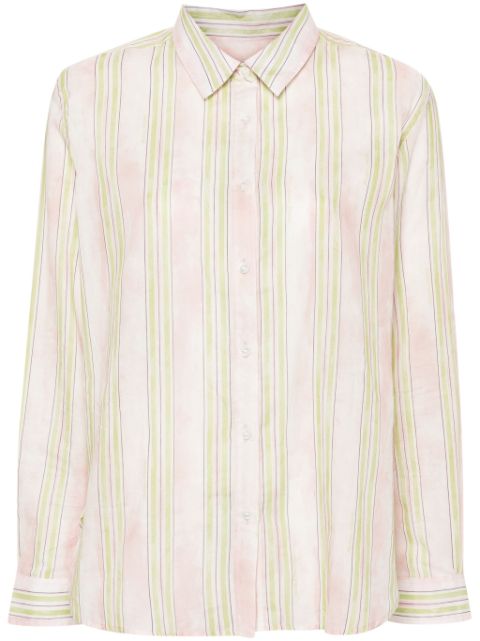 Maison Kitsune Classic striped cotton shirt Women