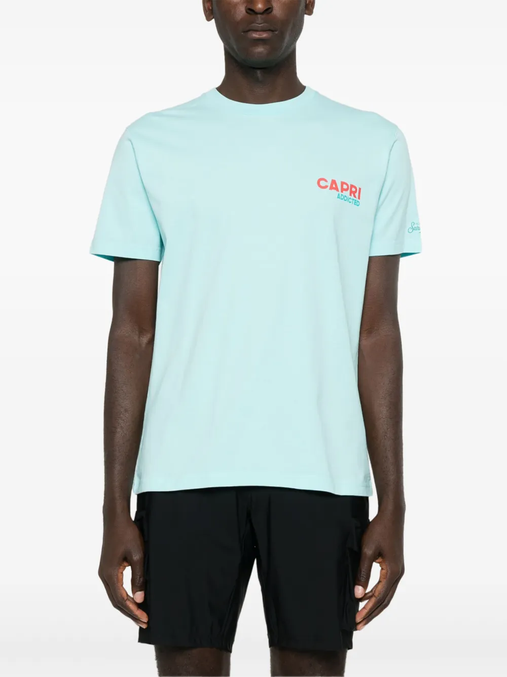 MC2 Saint Barth Katoenen T-shirt Blauw