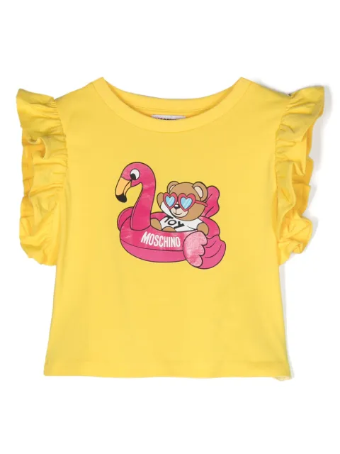 Moschino Kids Teddy Bear-print T-shirt