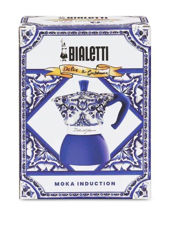 Dolce & Gabbana x Bialetti Großer Moka Induktionskaffeekocher