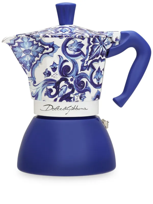 限定品 BIALETTI DOLCE&GABBANA ドルチェ&ガッバーナ　青 Limited edition BIALETTI DOLCE&GABBANA collaboration Blue