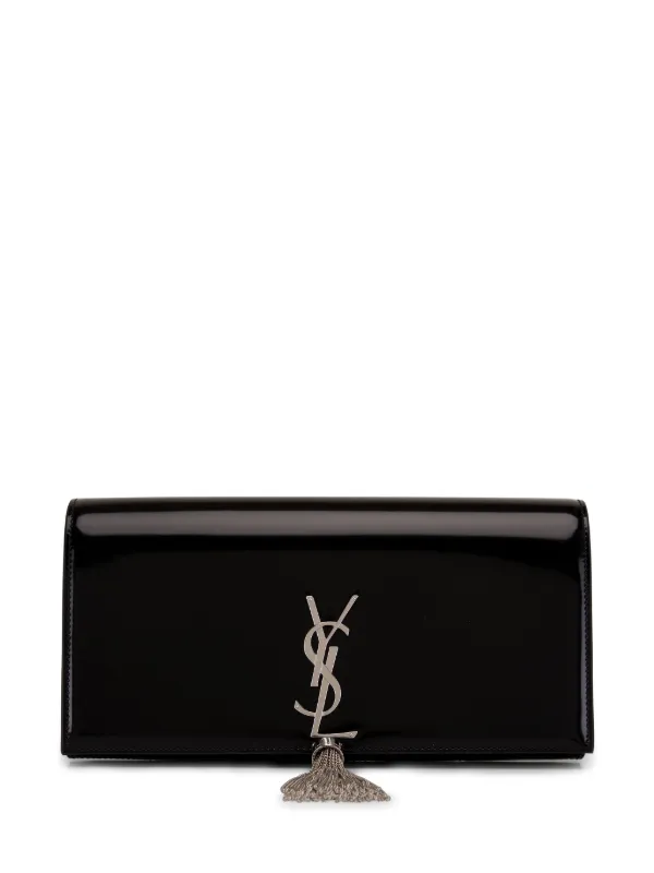 Ysl leather clutch bag sale