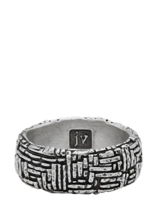 Bague Woven en sterling - John Varvatos - Modalova