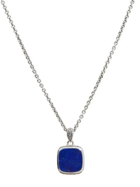 John Varvatos lapis pendant necklace