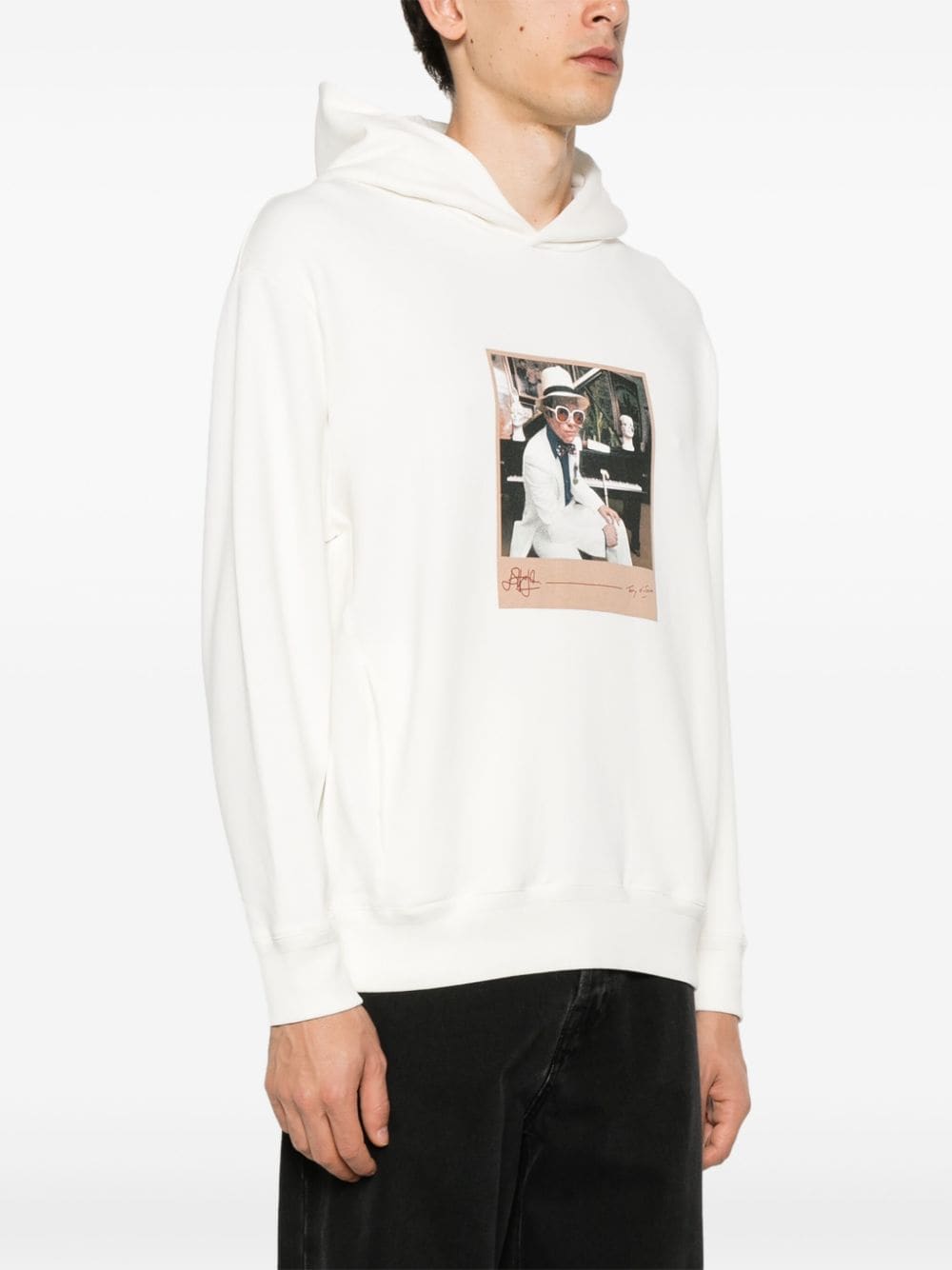 Shop Limitato Greatest Hits Jersey Hoodie In White