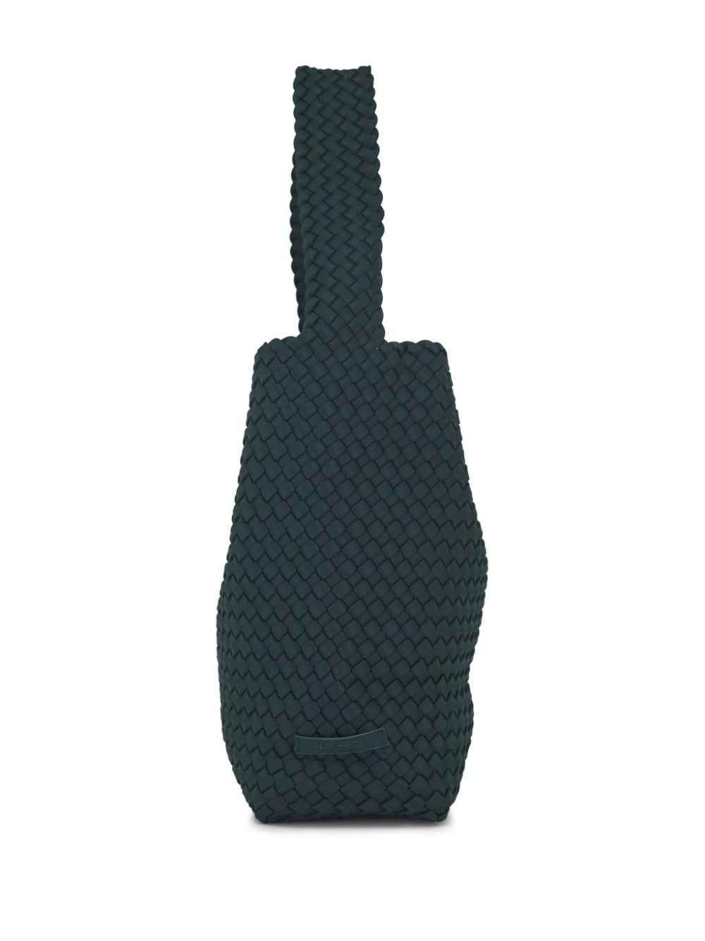 NAGHEDI Nomad interwoven shoulder bag - Groen