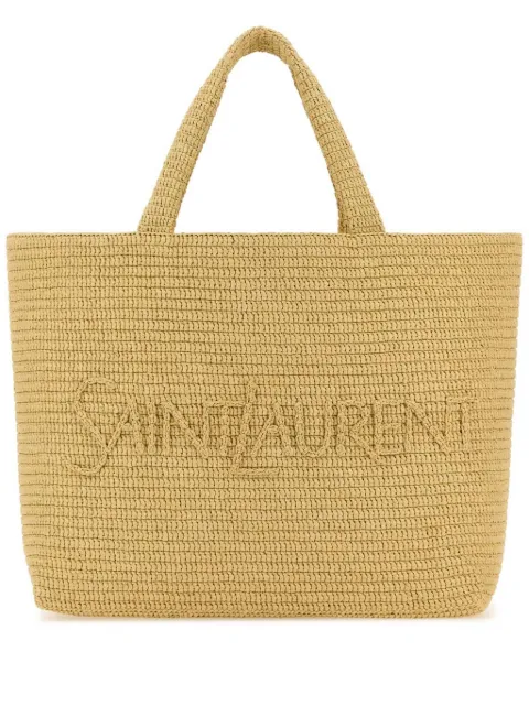 Saint Laurent raffia tote bag WOMEN