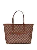 Moreau monogram canvas tote bag - Brown