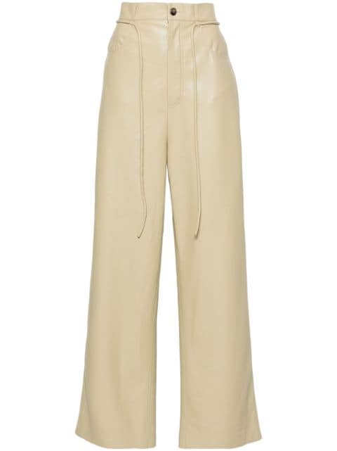 Nanushka high-waist palazzo trousers