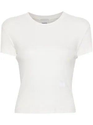 Y/Project Evergreen triple-collar T-shirt | White | FARFETCH RO