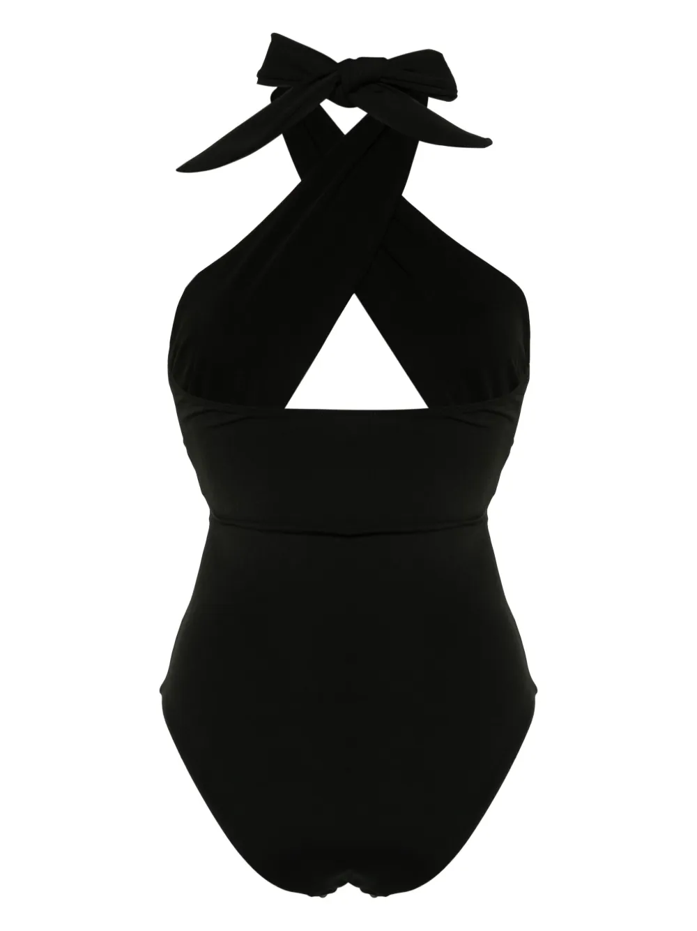 Affordable Nanushka cut-out halterneck swimsuit Women