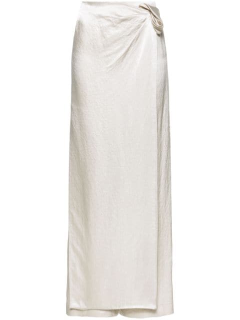 Kehlani draped-detail palazzo pants