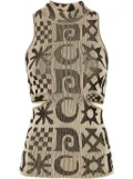 Nanushka Maraj tank top - Neutrals