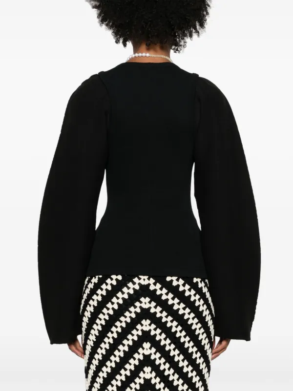 Nanushka Yarah Layered Top | Black | FARFETCH