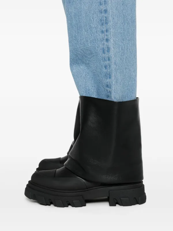 【関税込み】Nanushka ブルー Tibes ジーンズ Nanushka Blue Tibes Jeans | REVERSIBLE