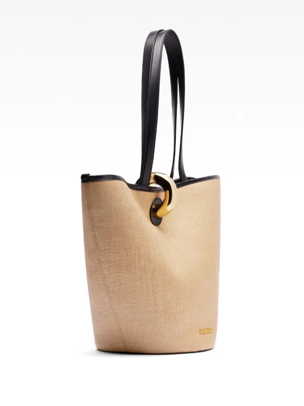 Jacquemus Le Bambola Bucket Bag | Neutrals | FARFETCH