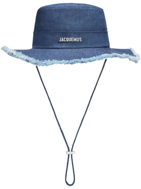 Jacquemus Chapéu bucket jeans Le Bob Artichaut