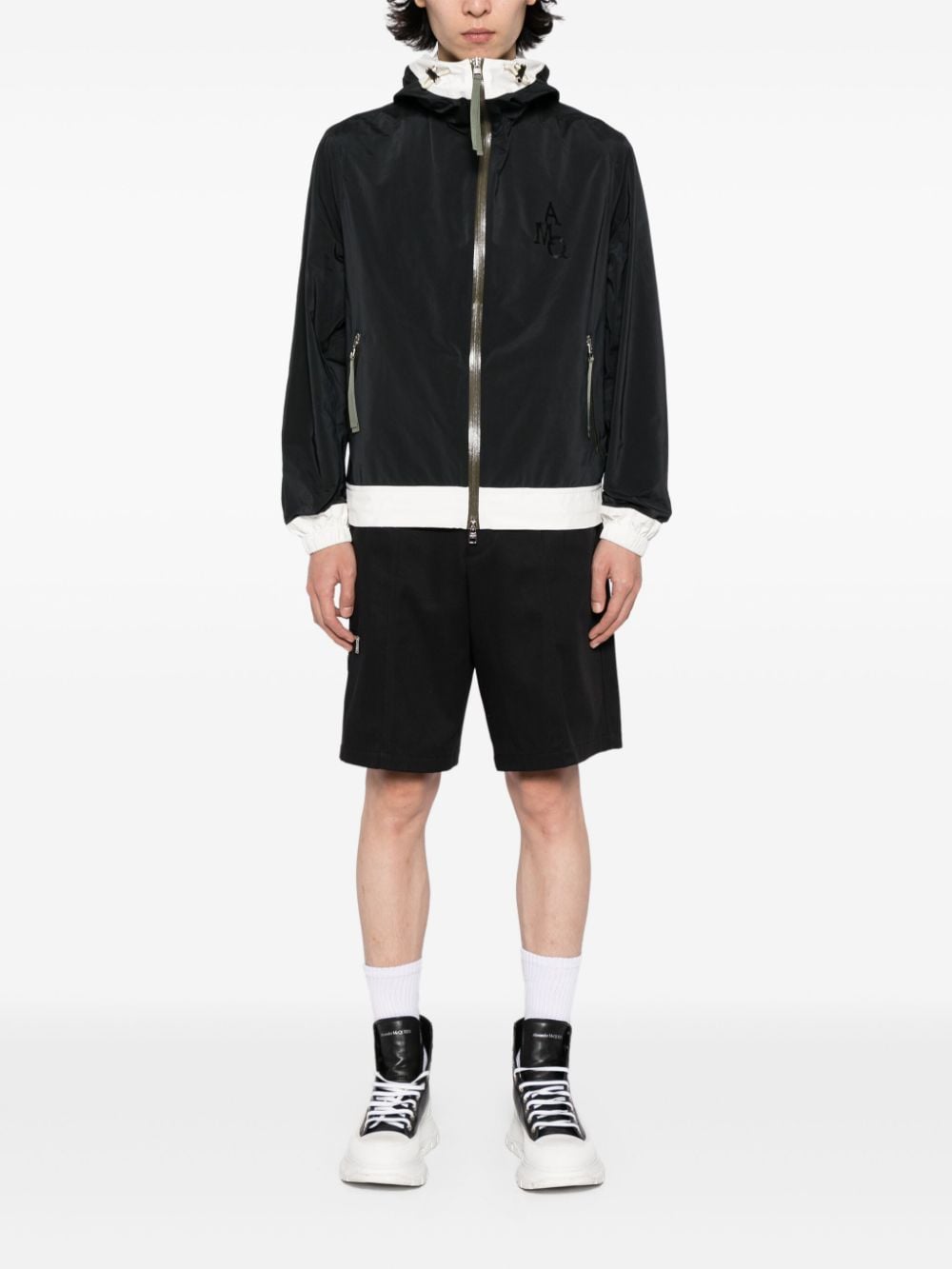 Alexander McQueen Jack met capuchon - Zwart