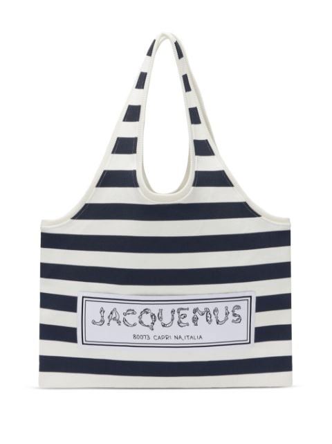 Jacquemus Le Tote väska med logotyp