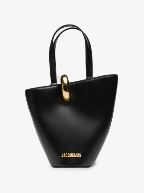 Jacquemus Le Petit Bambola leather tote bag