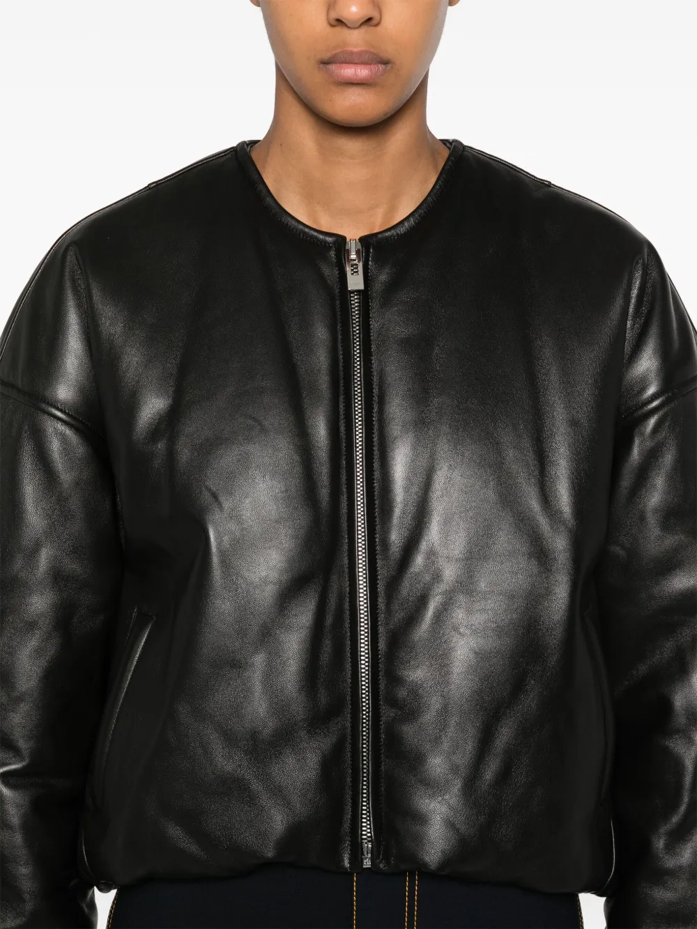 Alaia leather jacket shop