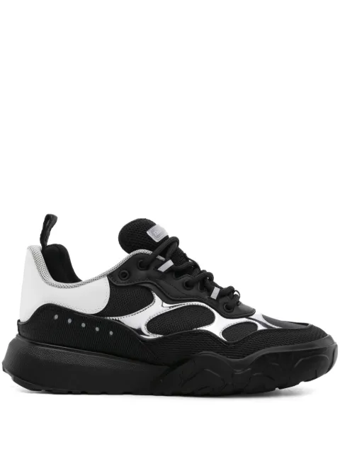 Alexander McQueen lace-up panelled sneakers