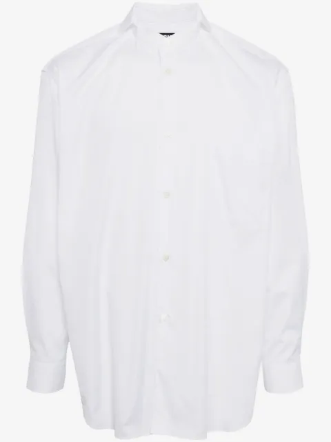 Black Comme Des Garçons cotton poplin shirt