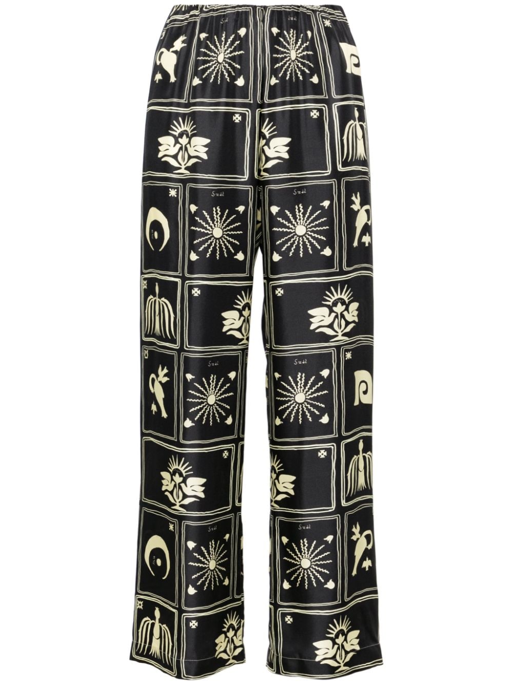 Nanushka Brenda silk trousers Women