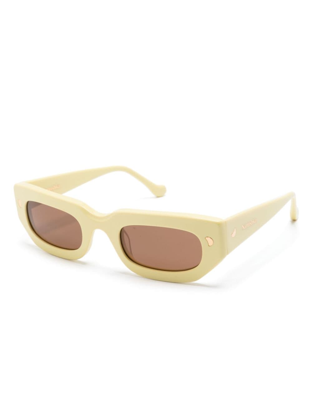 NANUSHKA KADEE RECTANGLE-FRAME SUNGLASSES 