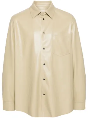 Homme Plissé Issey Miyake MC: October Perforated Shirt | Green
