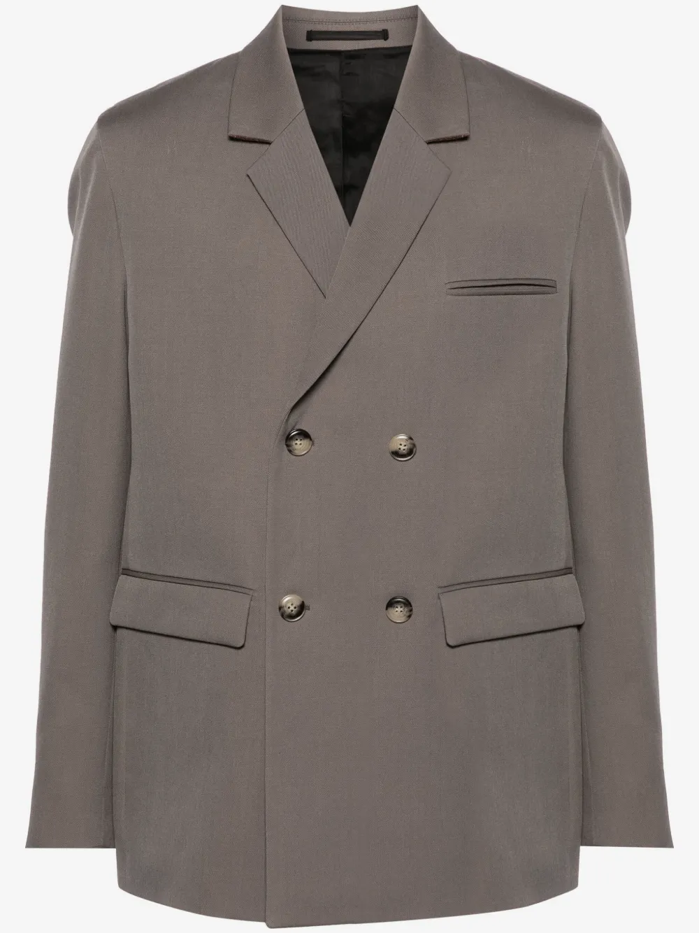 Nanushka Renan double-breasted blazer | Grey | Image 1