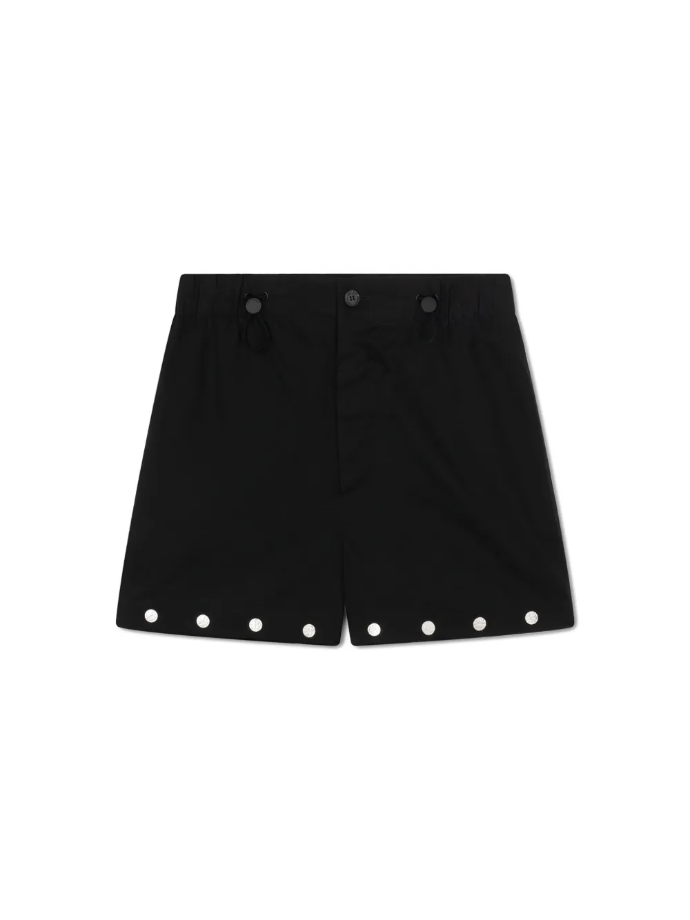 Nanushka buttoned bermuda shorts - Zwart