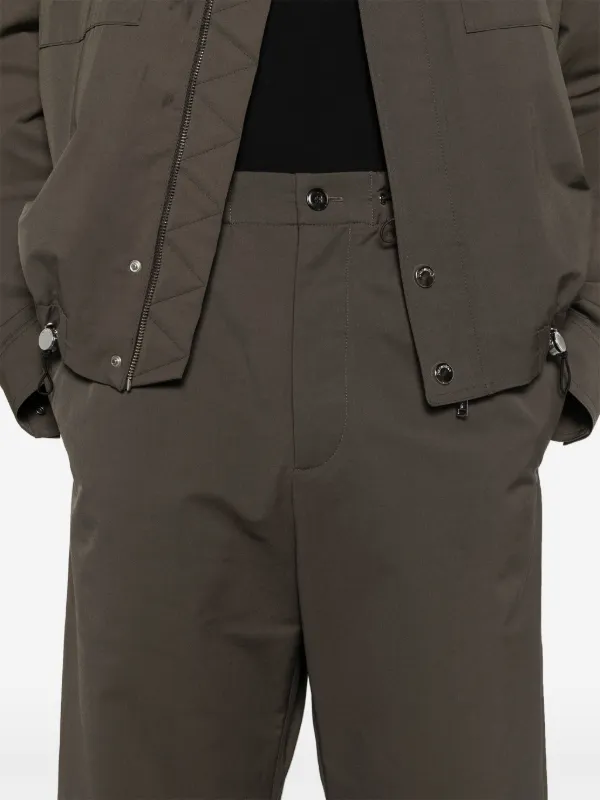 Nanushka ドローストリング ストレートパンツ | ブラウン | FARFETCH JP