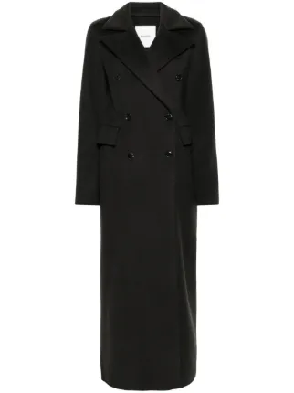 Nanushka double-breasted Wool Coat | Grey | FARFETCH