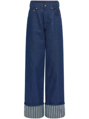 Jacquemus Wide-Leg Jeans for Women | Shop Now on FARFETCH Jacquemus Wide-Leg Jeans for Women | Shop Now on FARFETCH