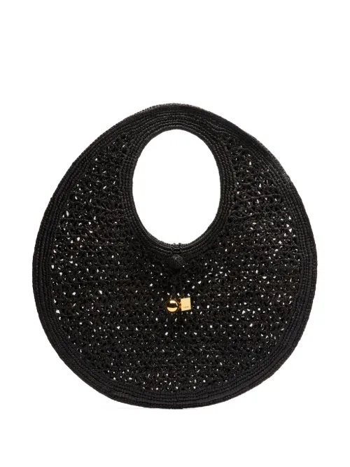 Sac porté épaule Le Rond Spiaggia en raphia - Jacquemus - Modalova