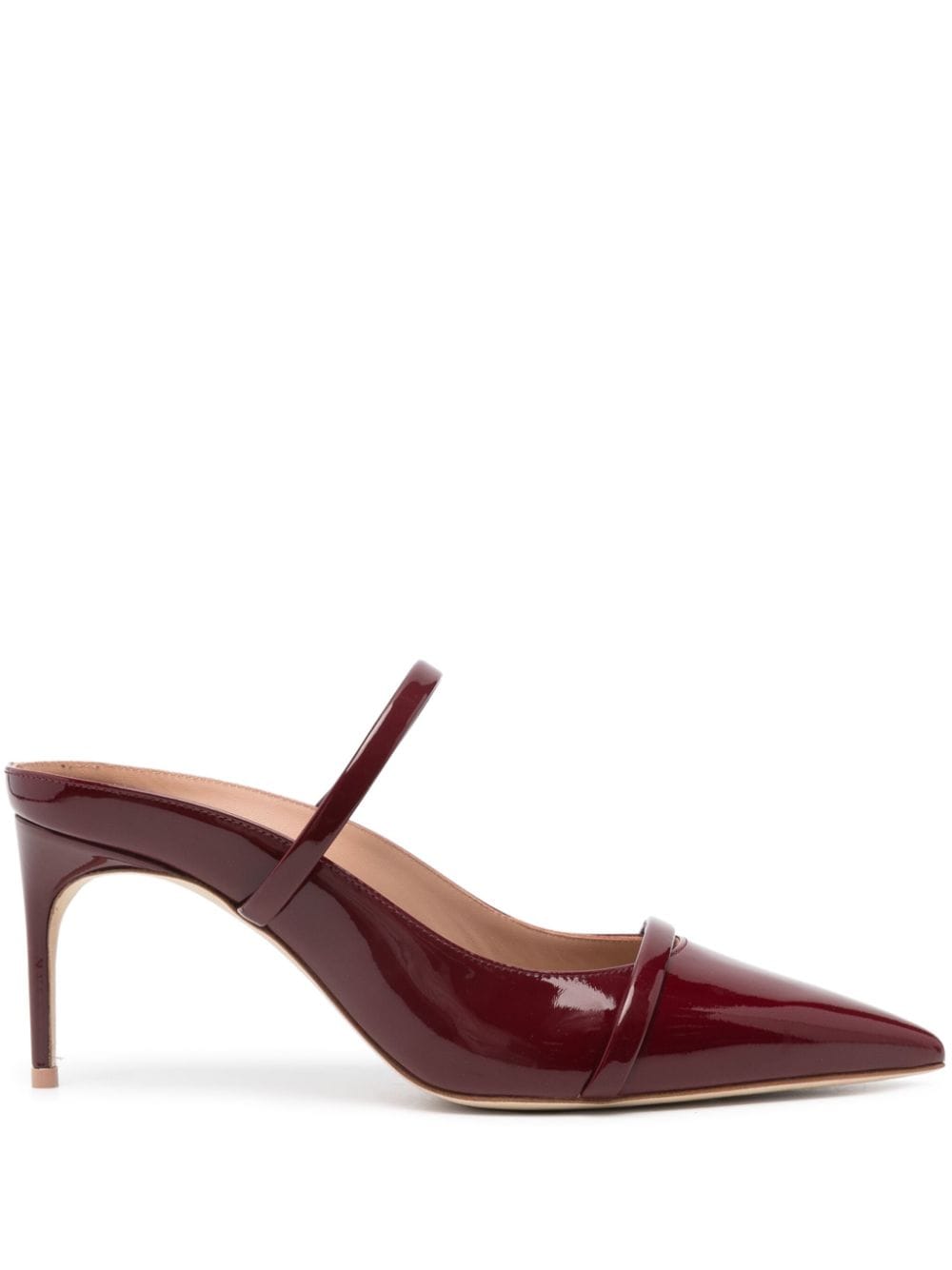 Malone Souliers Aurora 70mm Leather Mules In Red
