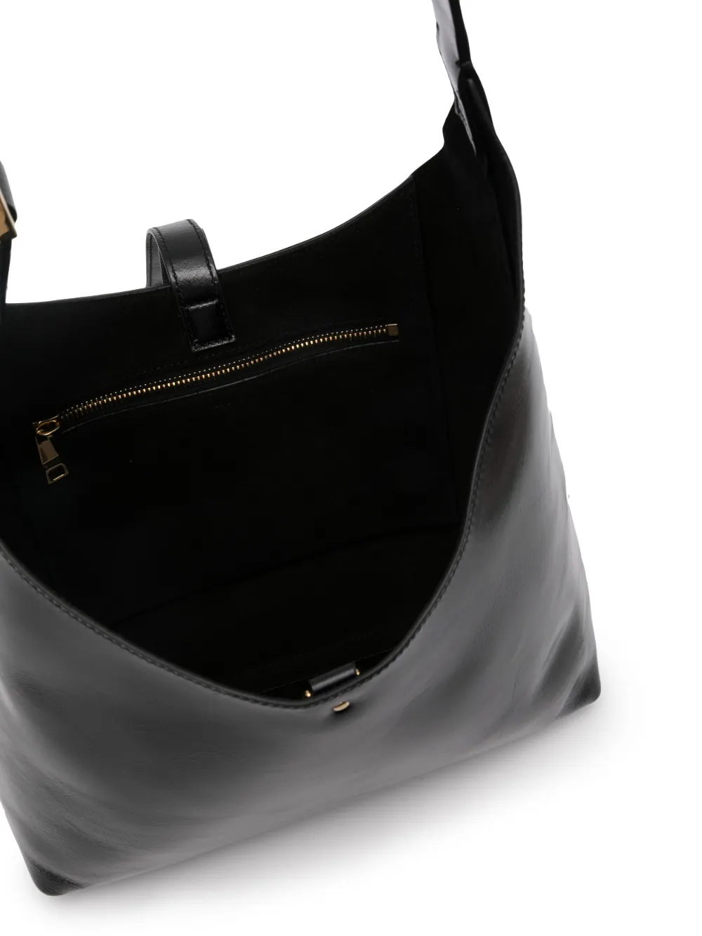Chloé Marcie leren shopper Zwart