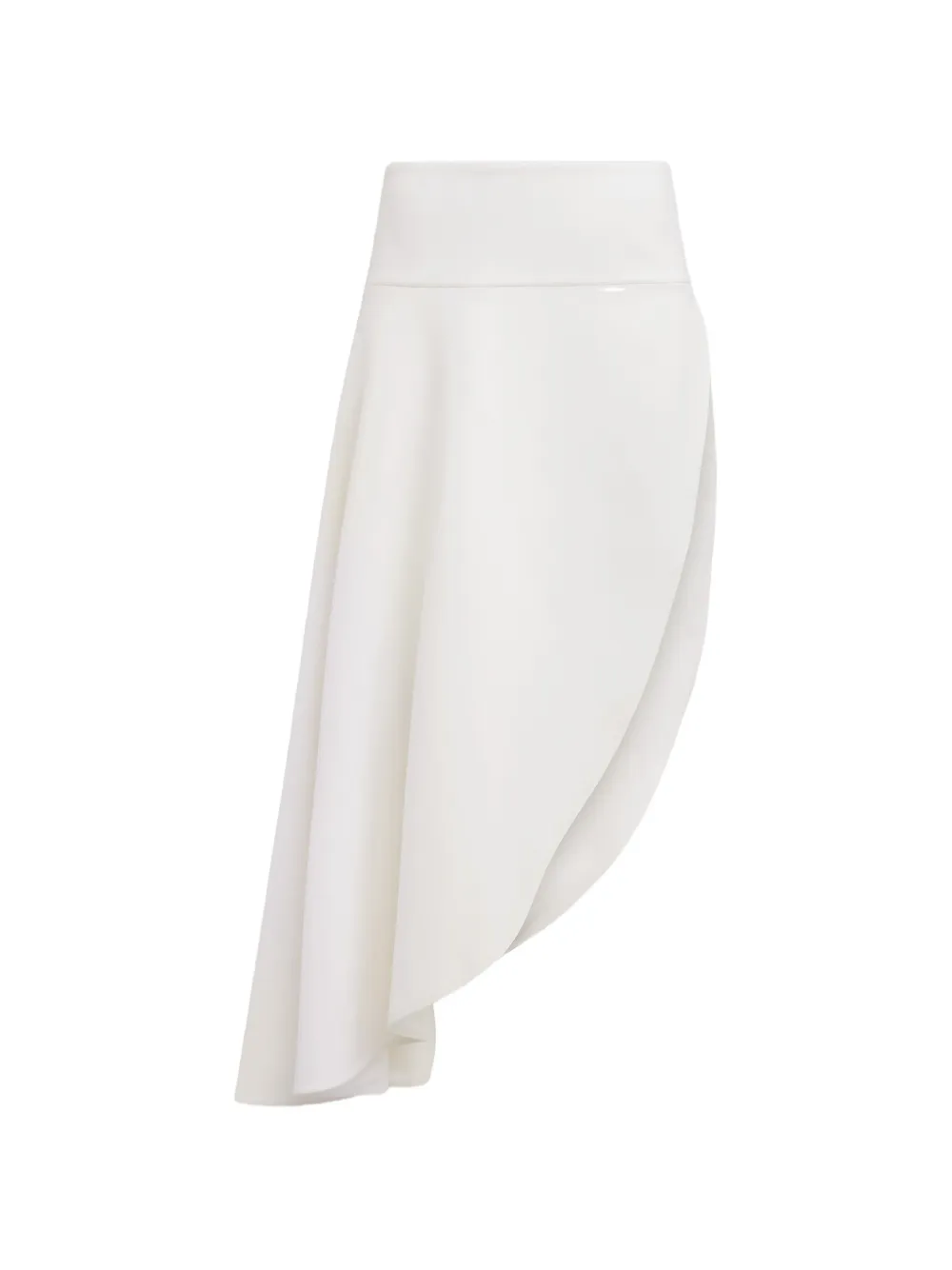 Alaïa Asymmetric Midi Skirt | White | FARFETCH