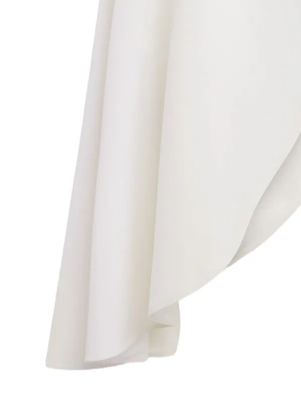 Alaïa Asymmetric Midi Skirt | White | FARFETCH