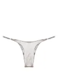 Isa Boulder Rope reversible bikini bottoms - Grey