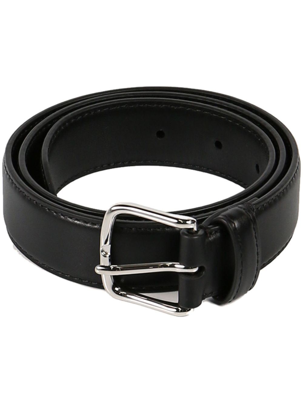 Shop The Row Buckle-fastening Leather Belt In Black