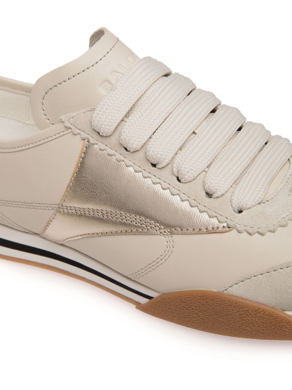 Bally Sussex leren sneakers Beige