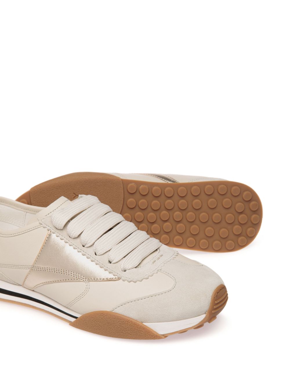 Bally Sussex leren sneakers Beige