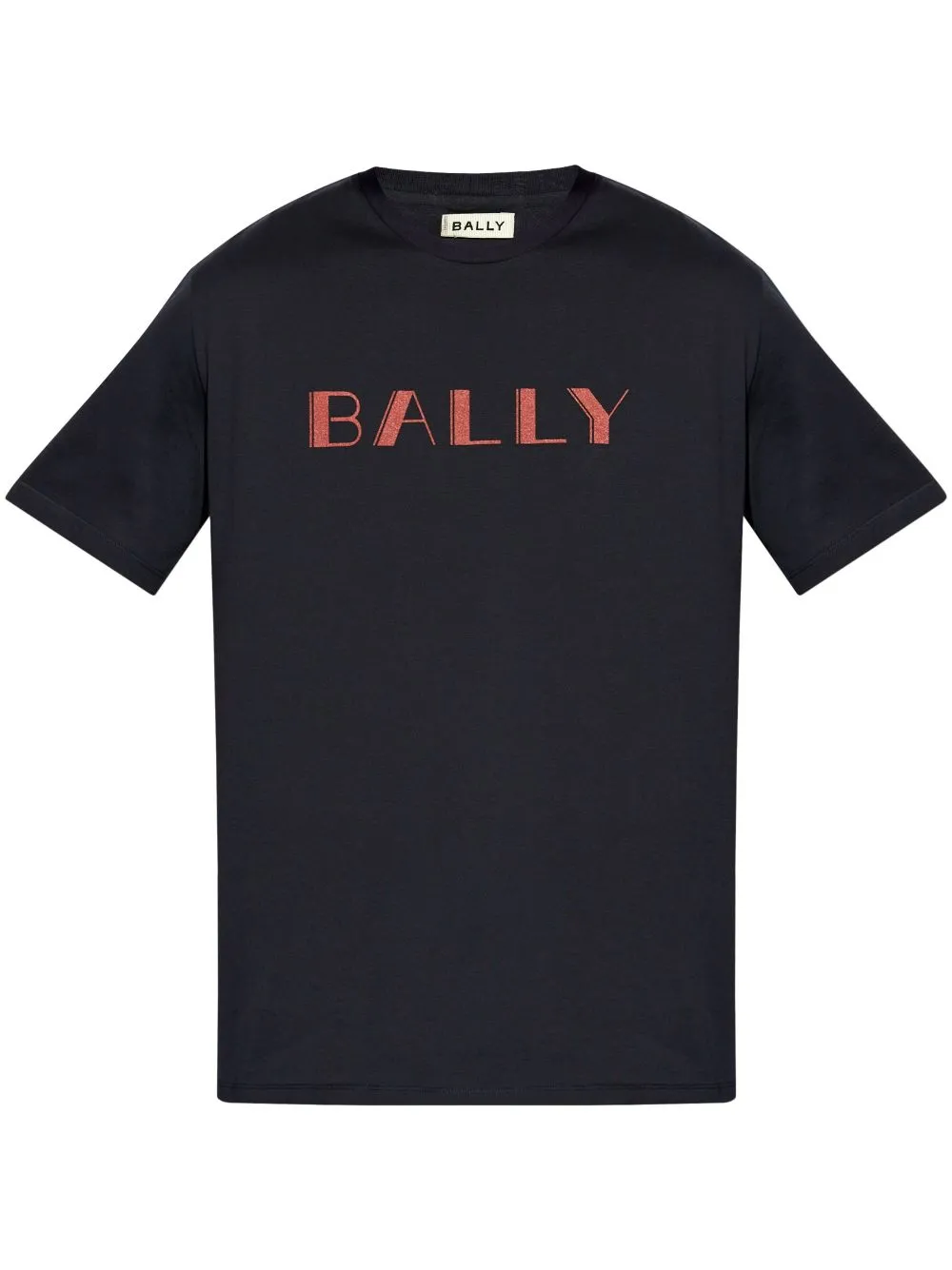 Bally T-shirt met logoprint van gerecycled katoen Blauw