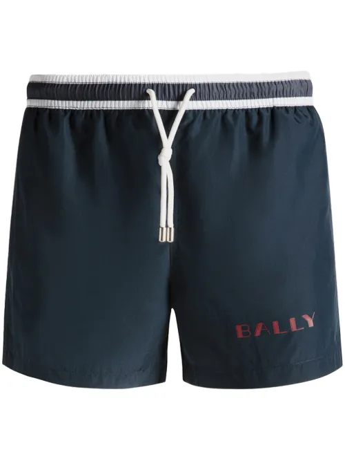 Short de bain à logo imprimé - Bally - Modalova