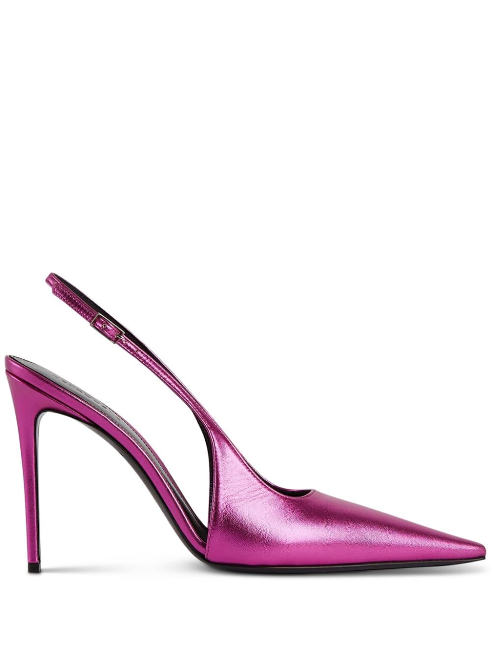 Retroféte Cindy 110mm Slingback Pumps In Pink